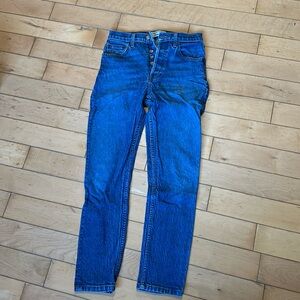 Reformation Serena high skinny crop jeans